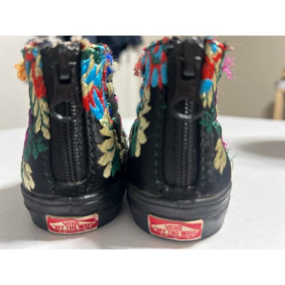 Vans Sk8-Hi Zip  X Opening Ceremony  Floral Shoes Toddler 6.5 - Picture 4 of 6